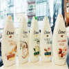 sữa tắm dove 500ml - hương hoa sen- trái dừa - hạt óc chó - dưa leo - sữa tươi